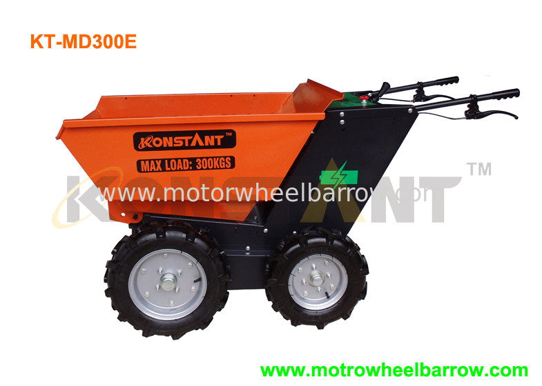 KT-MD300E, Electric Power Wheelbarrow Battery Powered Wheelbarrow